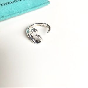 Tiffany & Co. open heart ring AUTHENTIC